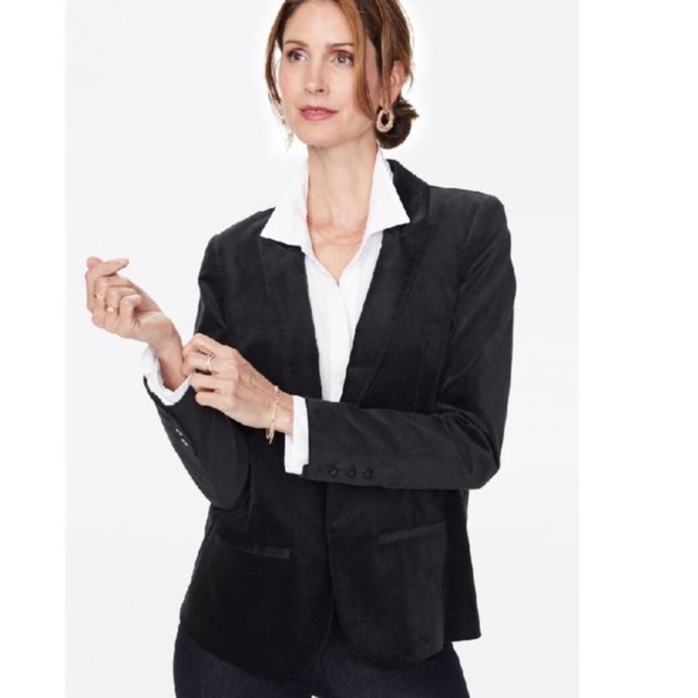 NYDJ Blazer Jacket In Velveteen